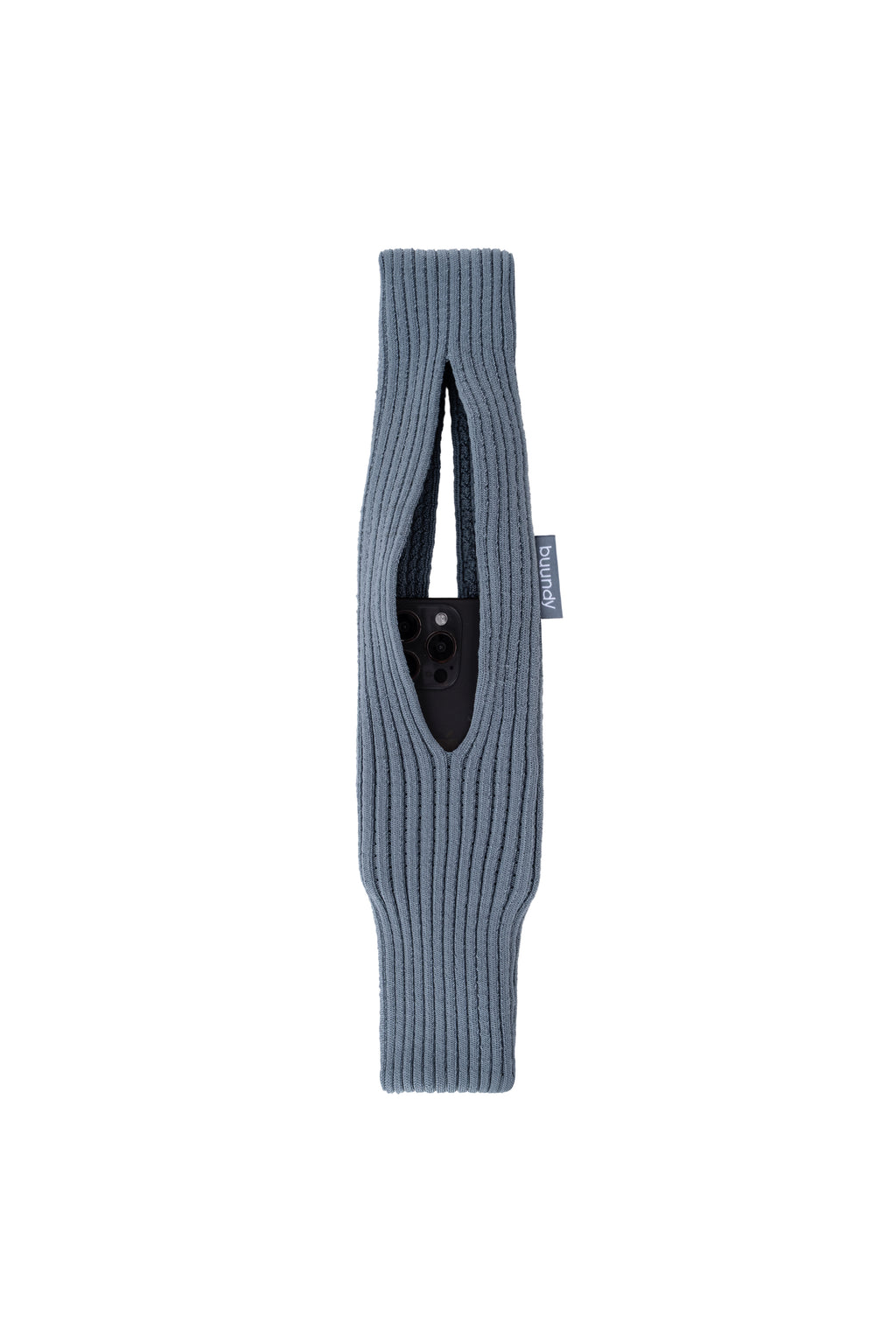 BUUNDY Universal 3D Knitted Phone Pocket | Gray SHORT