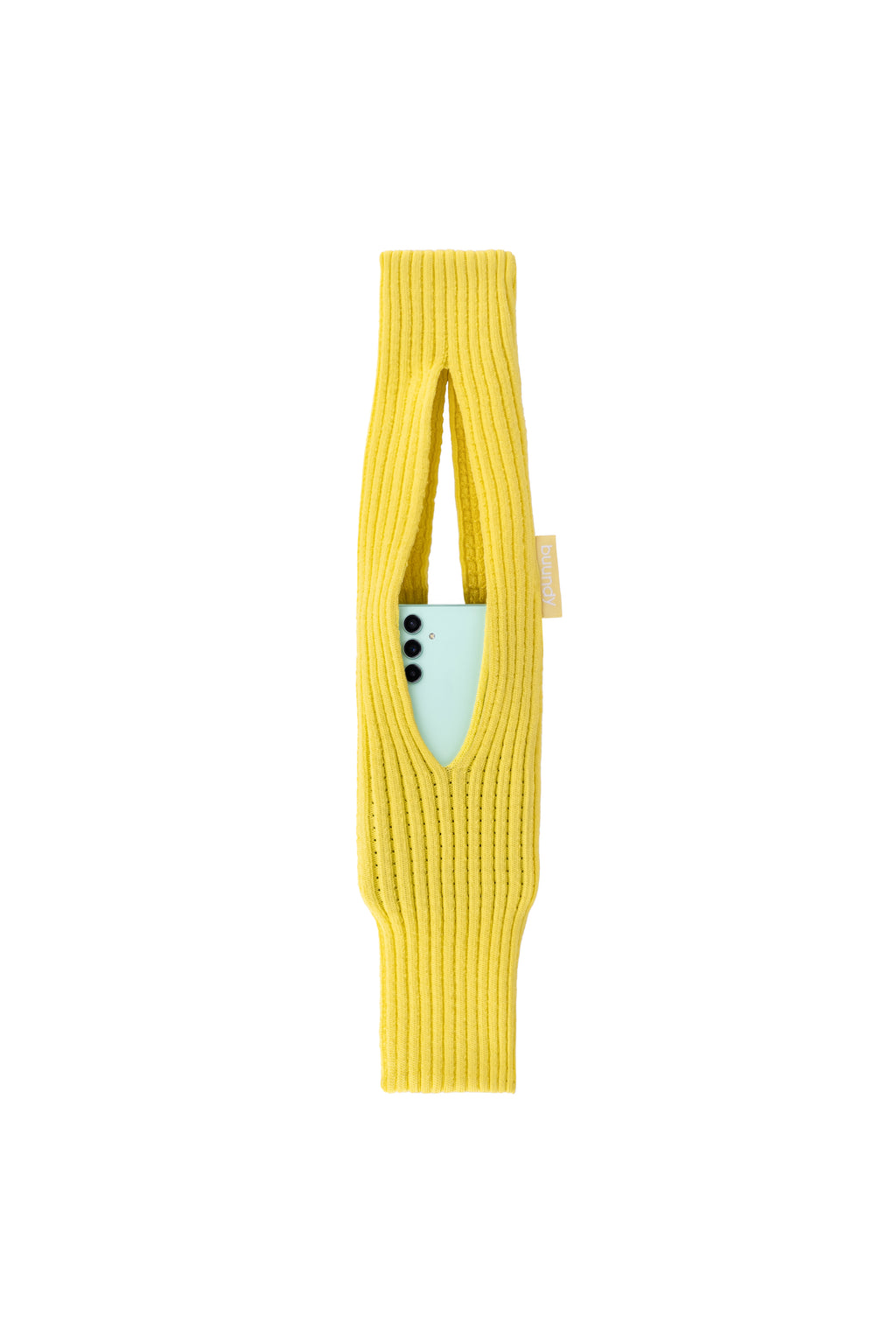 BUUNDY Universal 3D Knitted Phone Pocket | LEMON SHORT