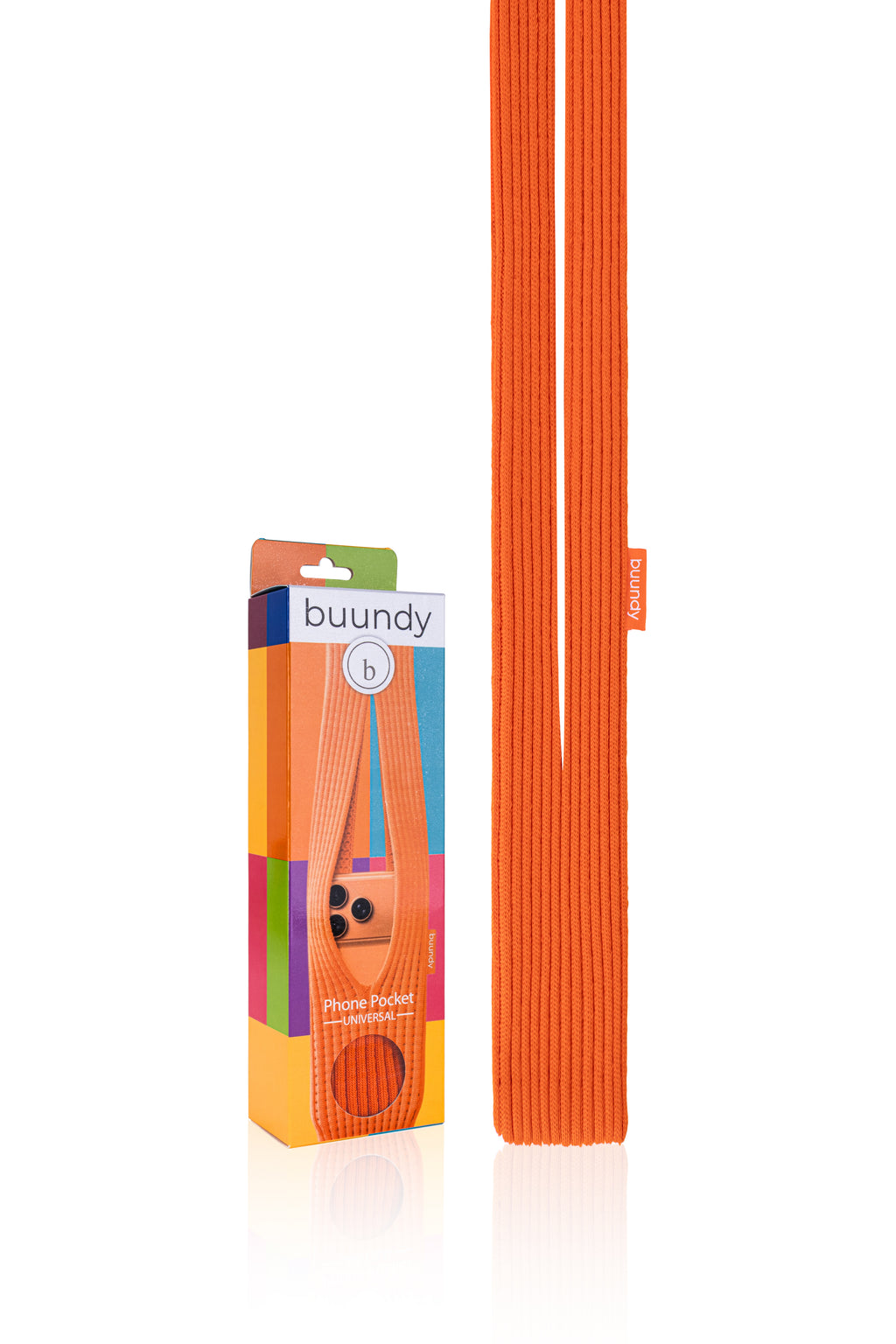 BUUNDY Universal 3D Knitted Phone Pocket | MANDARIN (LONG)