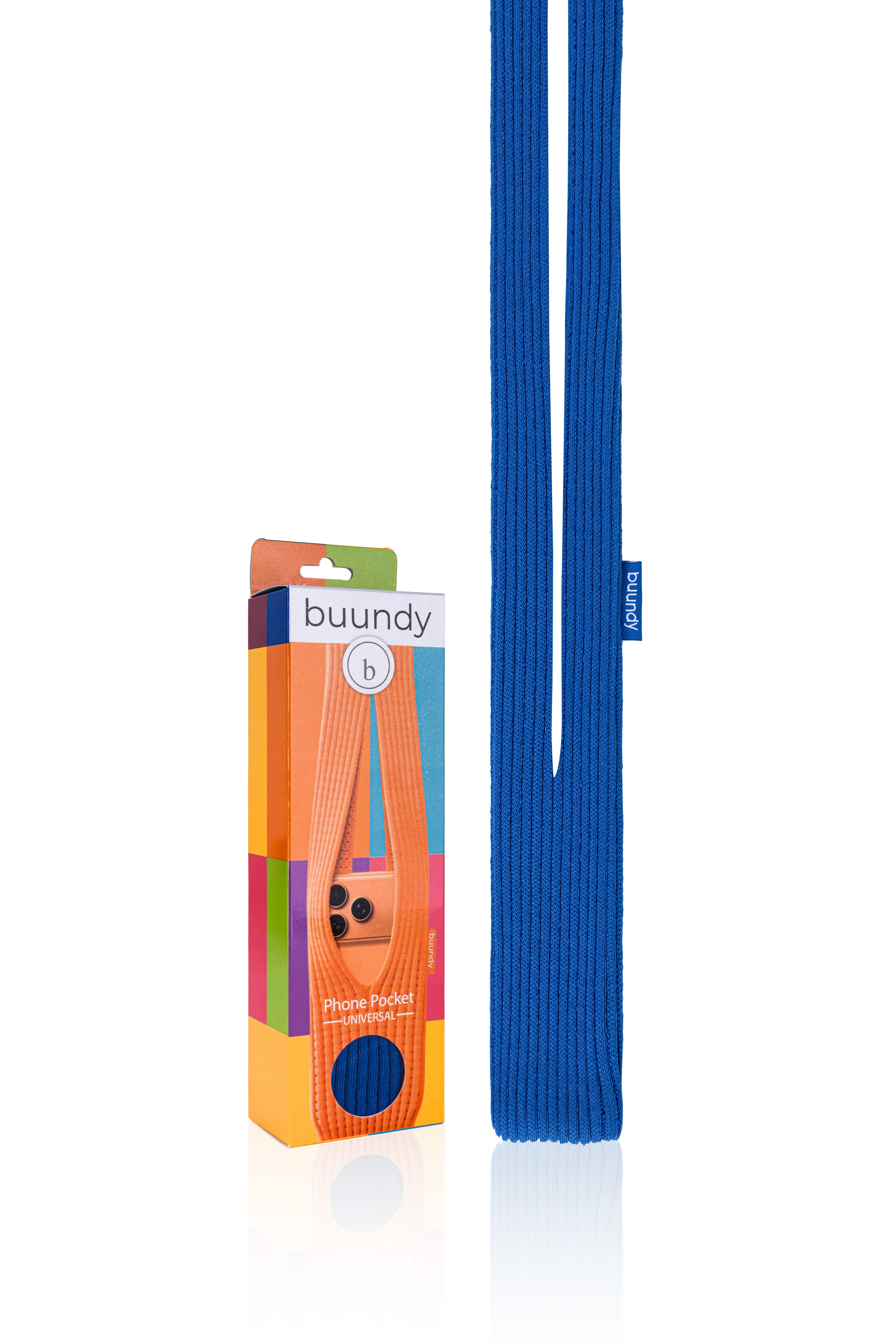 BUUNDY Universal 3D Knitted Phone Pocket | SAPPHIRE (LONG)