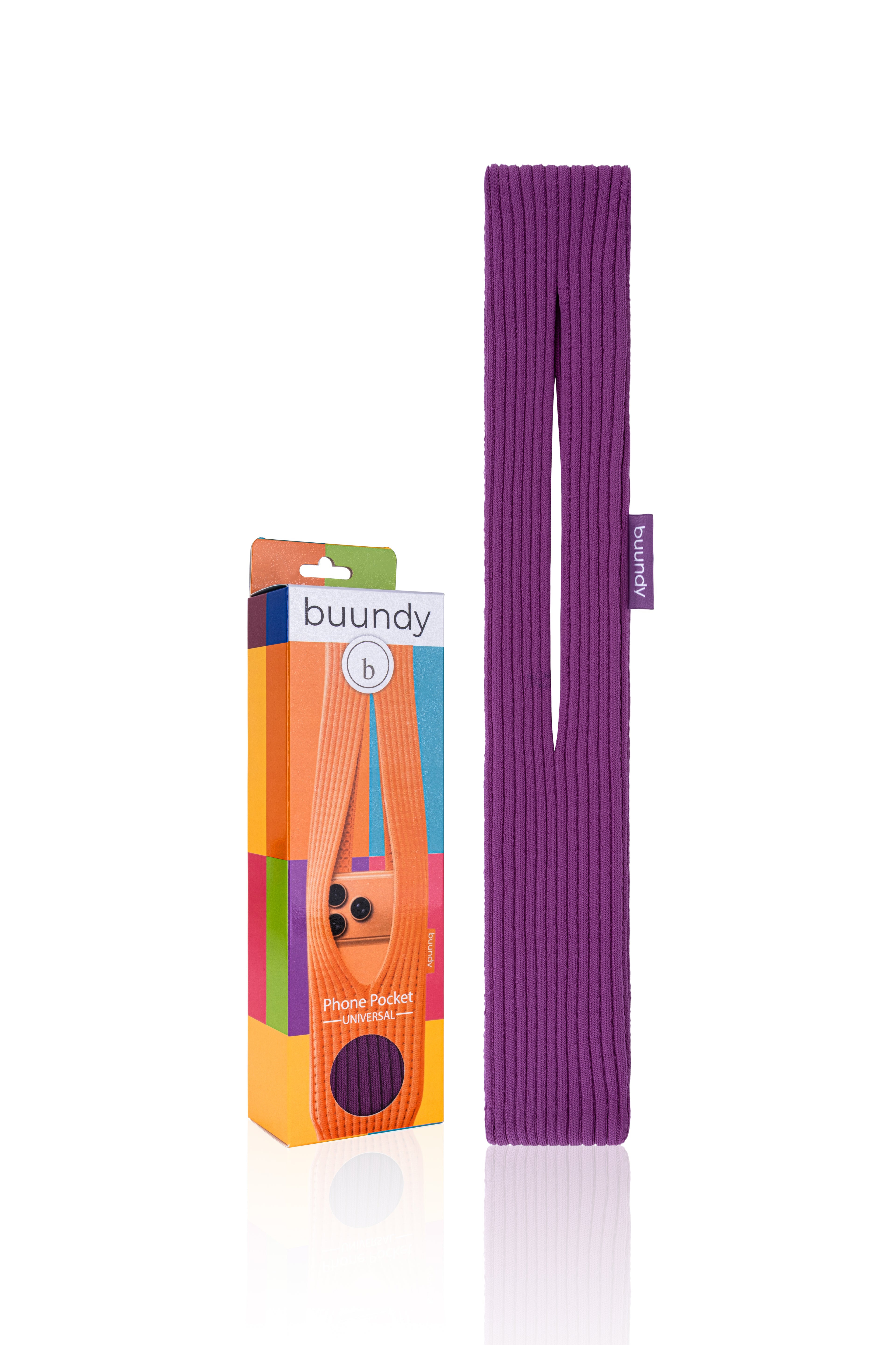 BUUNDY Universal 3D Knitted Phone Pocket | PURPLE SHORT